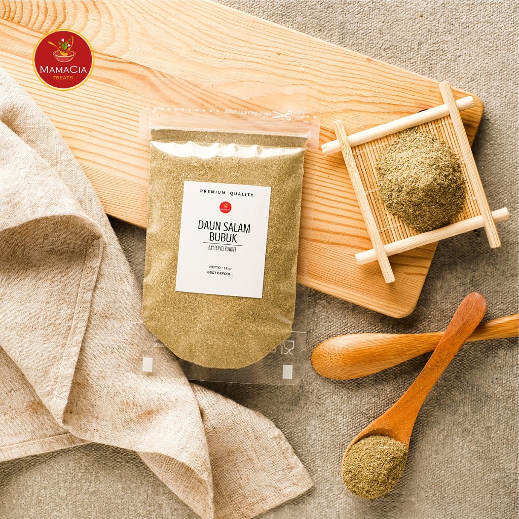 Bay Leaves Powder 18g | Fine Ground Indonesian Spice for Soups & Stews