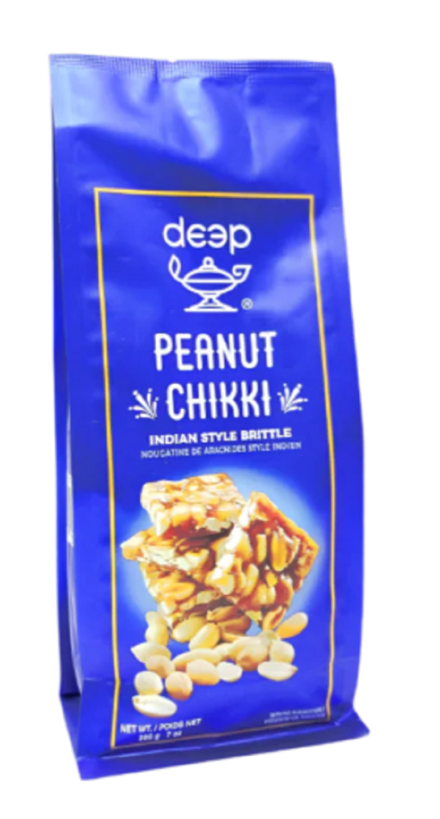 Deep Chikki Peanut- 200 Gm (7 Oz) ( Pack Of 6 )