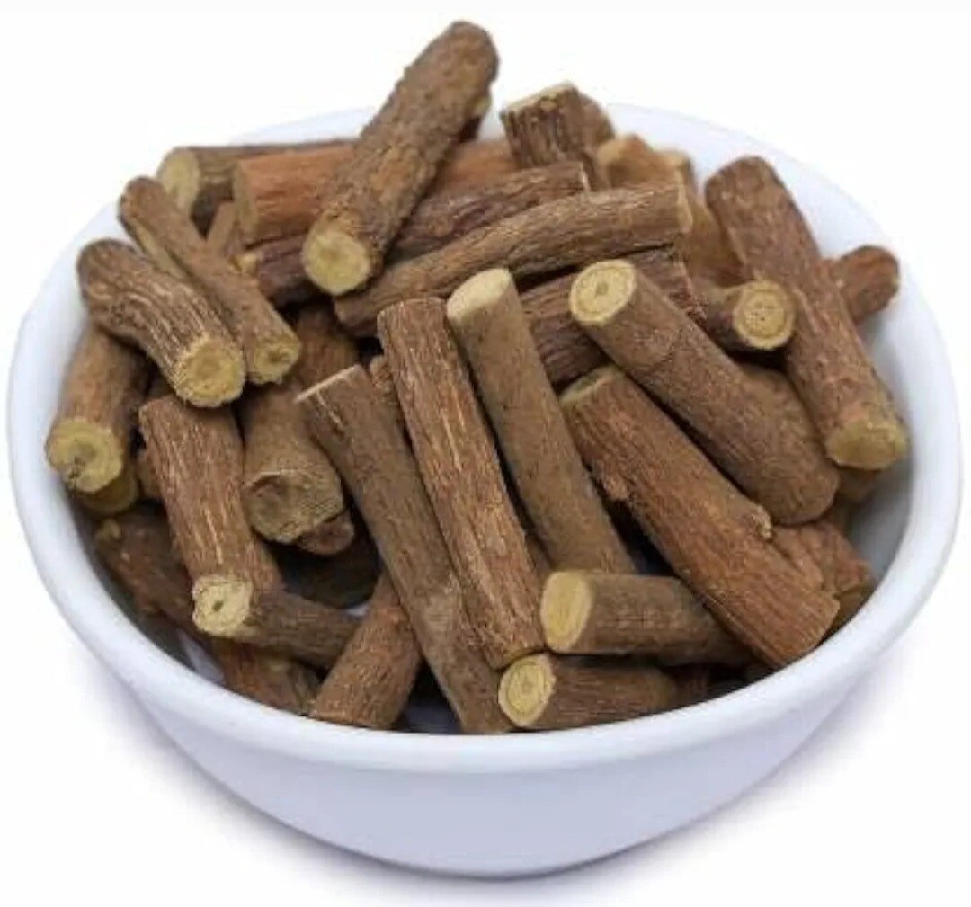 Mulethi Root Stick, Licorice Root,Glycyrrhiza Glabra, Raw Herbs,Yashi madhu AAT