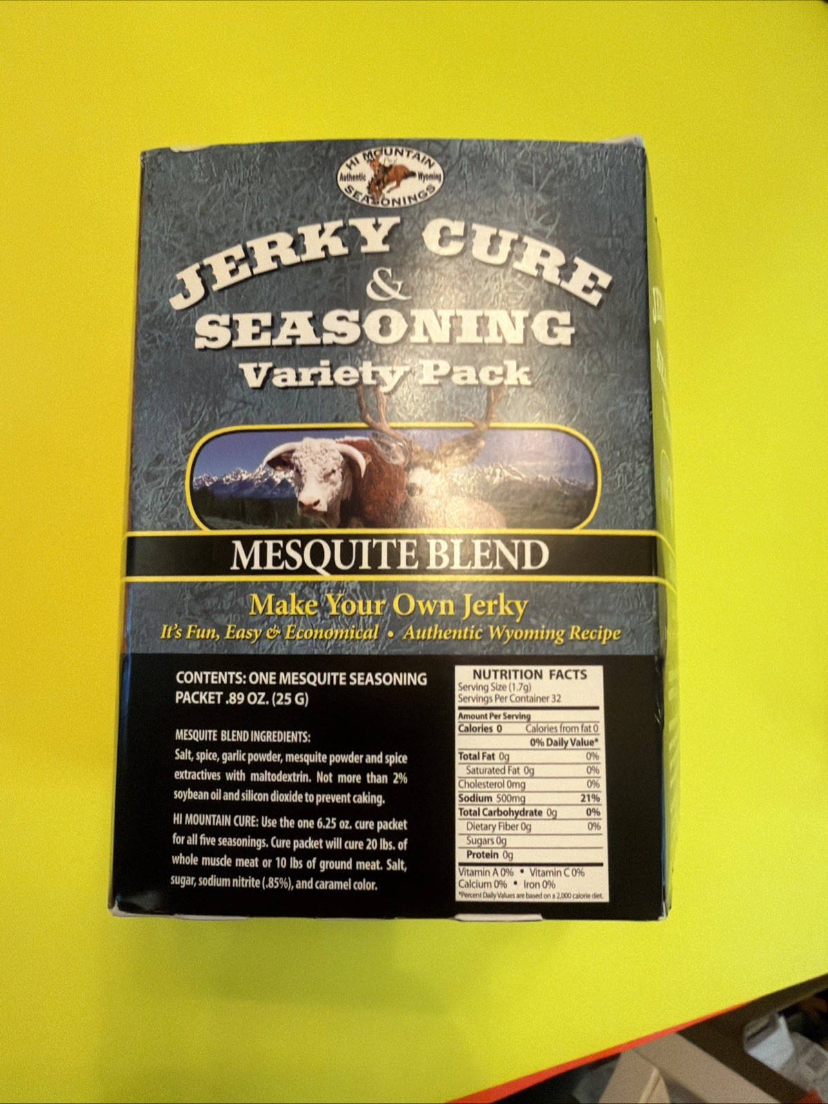 Hi Mountain Seasonings | Jerky Cure & Seasoning | VARIETY PACK. ***8 Boxes***