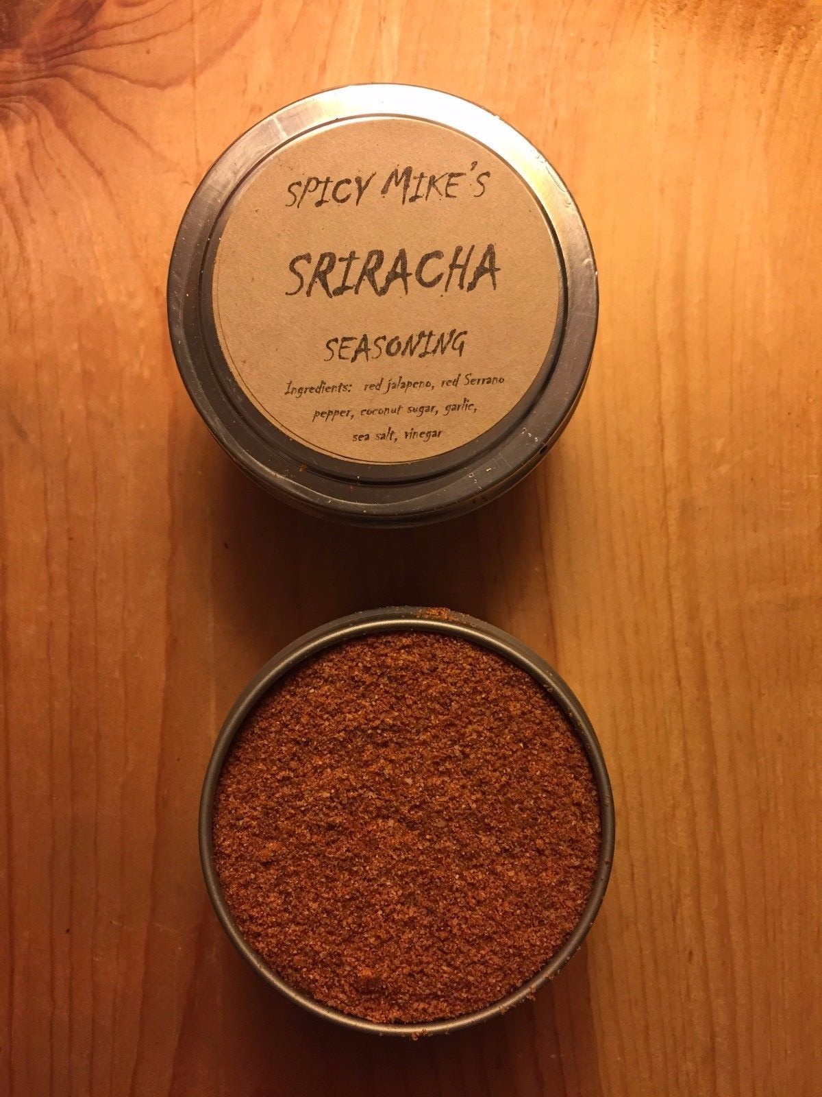 Spicy Mike’s Sriracha Seasoning 4 oz. Tin