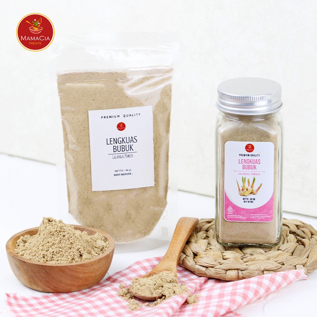 Galangal Powder 50g Aromatic Laos Spice, Fine Ground for Cooking