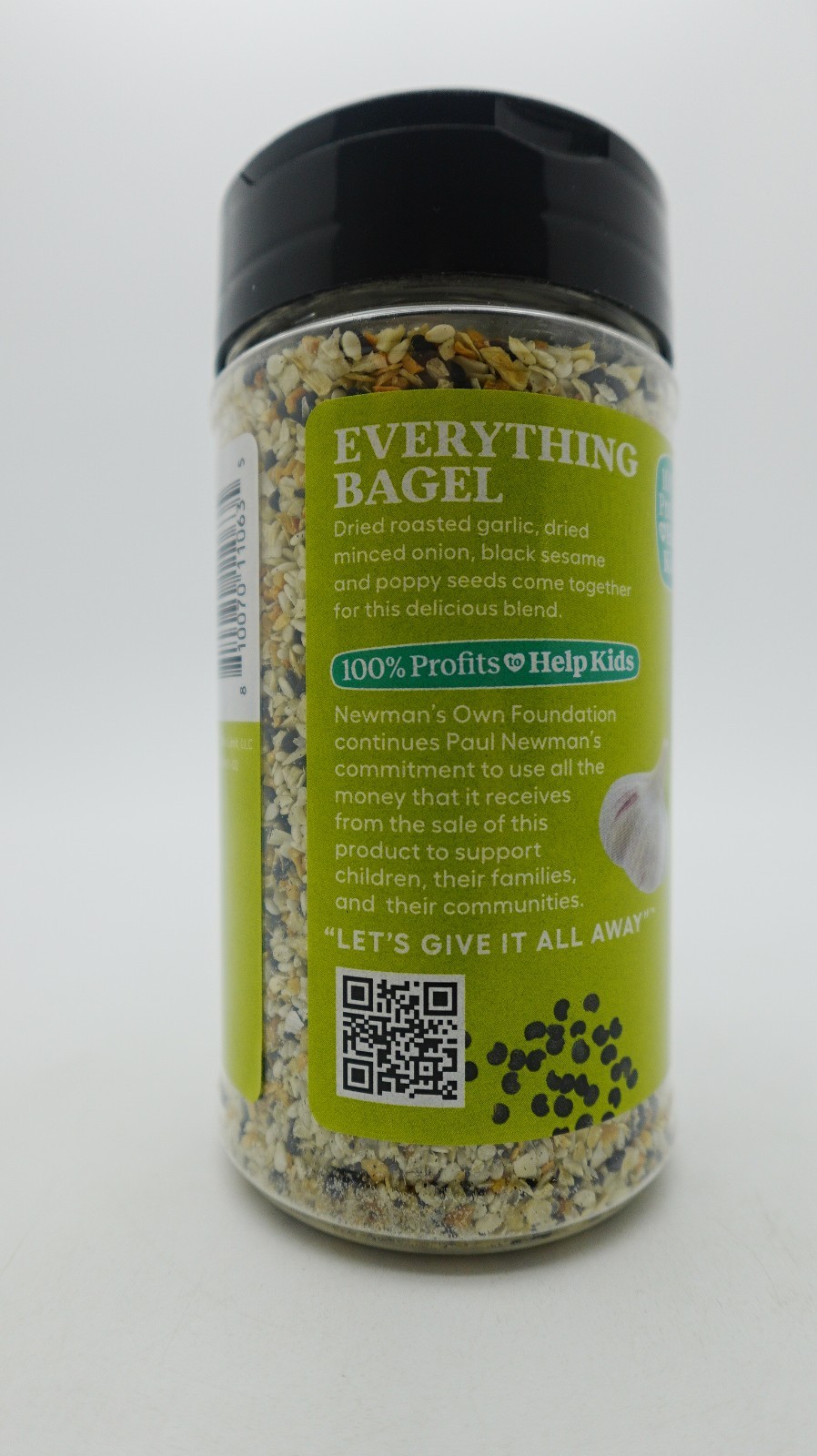 Newman’s Own Everything Bagel Seasoning, No MSG, Gluten Free All-Purpose Spices