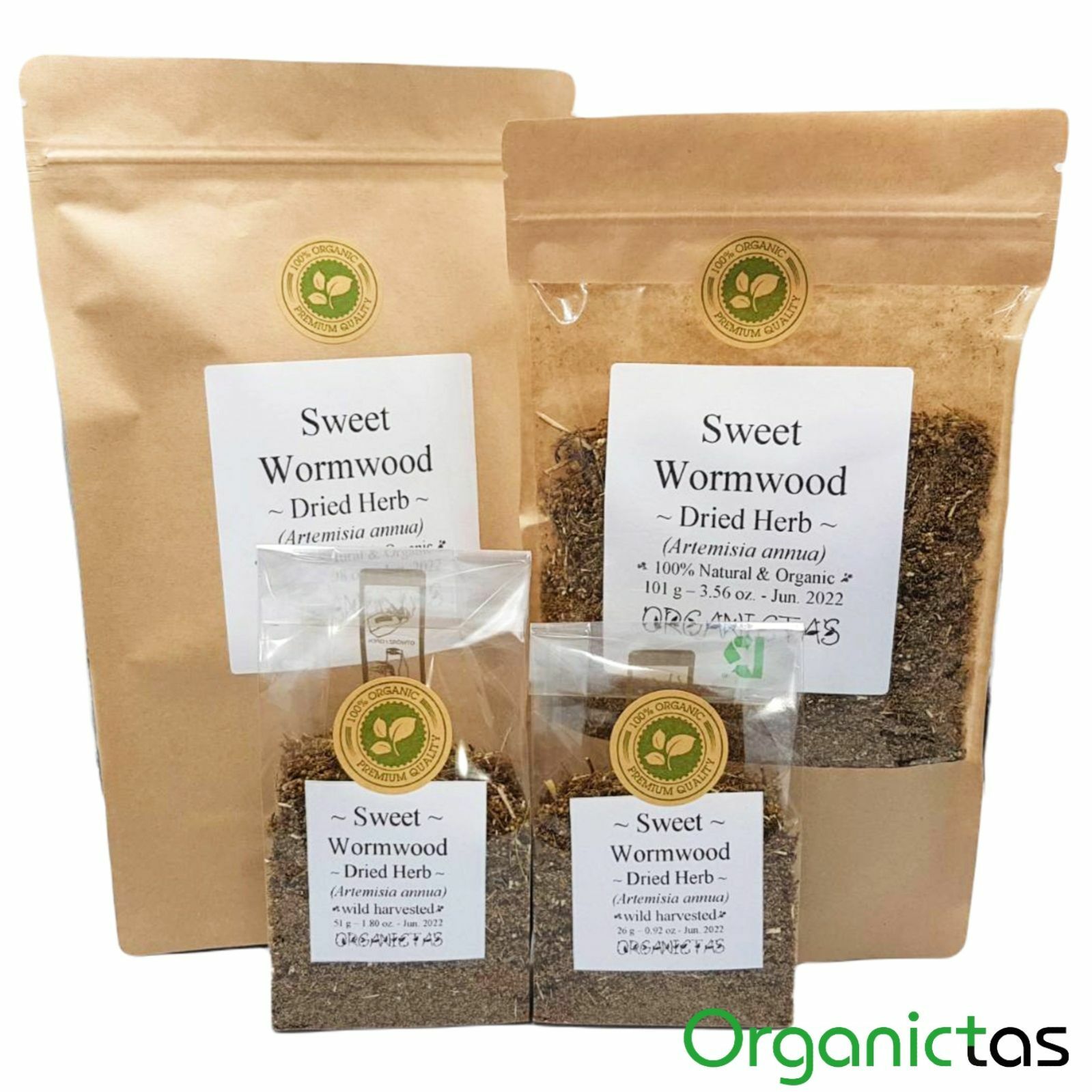 Sweet Wormwood/Sweet Annie Tea, Organic Artemisia Annua Premium Quality Qing Hao