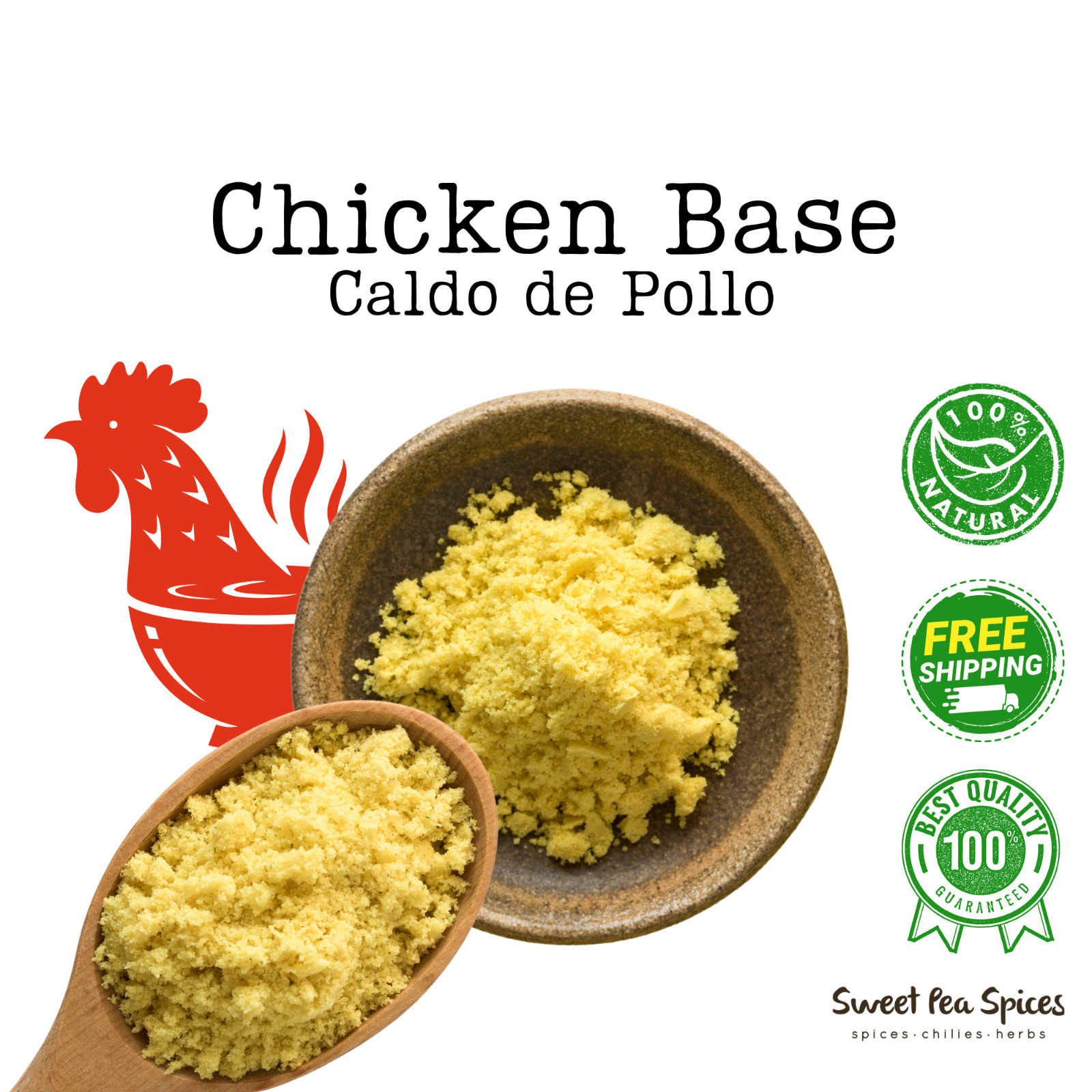 Chicken Flavor Soup Base – Bulk – Bone Broth – Bouillon – Chicken Stock
