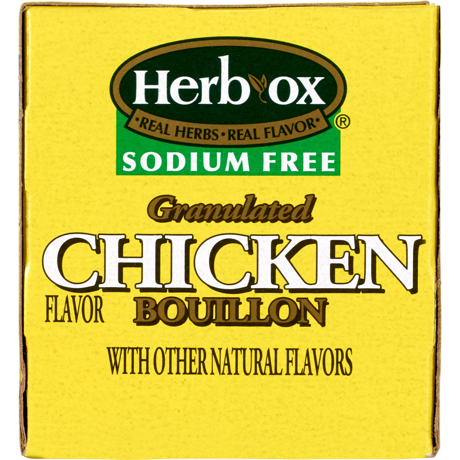 Hormel Herb Ox Chicken Bouillon, Chicken Flavor, Sodium Free 8 oz. 50 Packs/Box