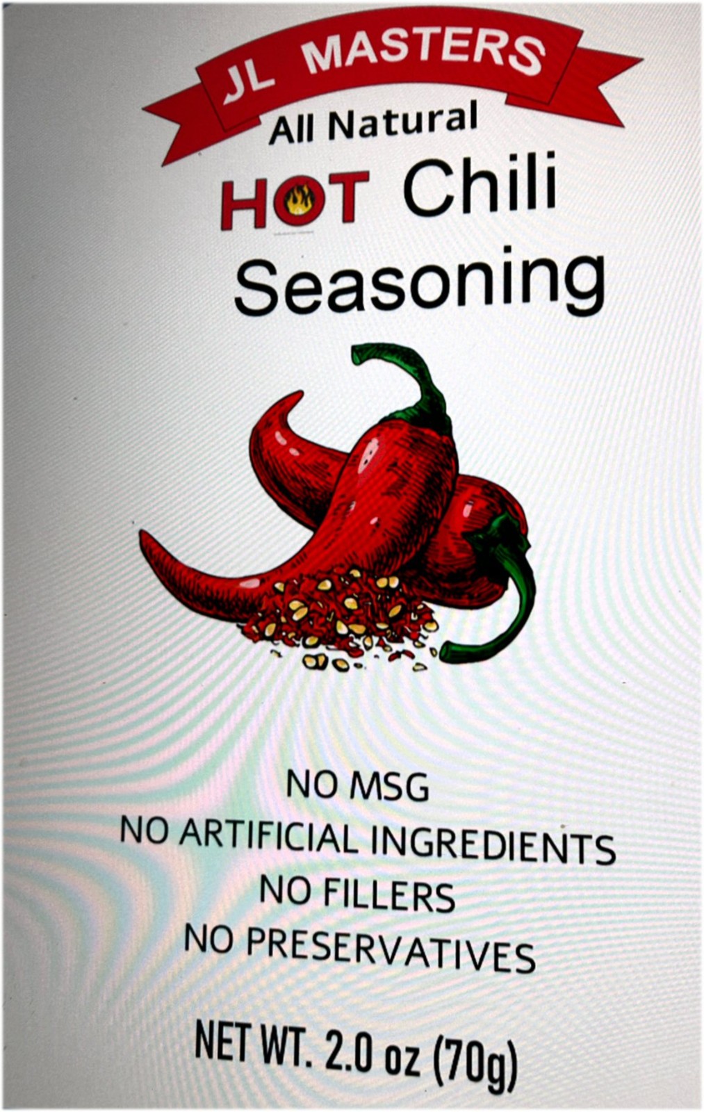 JL Masters SPICY Chili Seasoning-2 Packages of 2oz each
