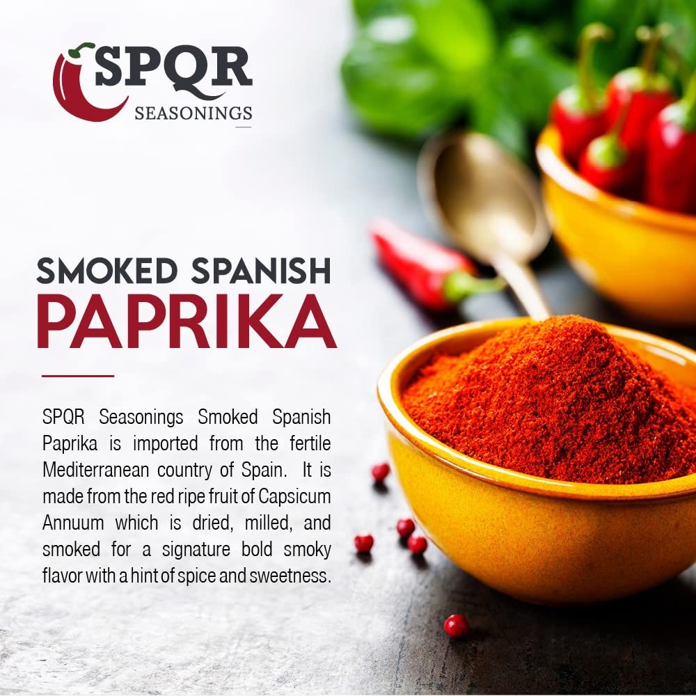 Smoked Paprika XL 7 Ounce Jar Gourmet Restaurant Grade 7 (Pack of 1)