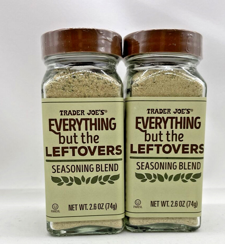 TWO Trader Joe’s Joes Everything But The Leftovers Seasoning Blend 09/26