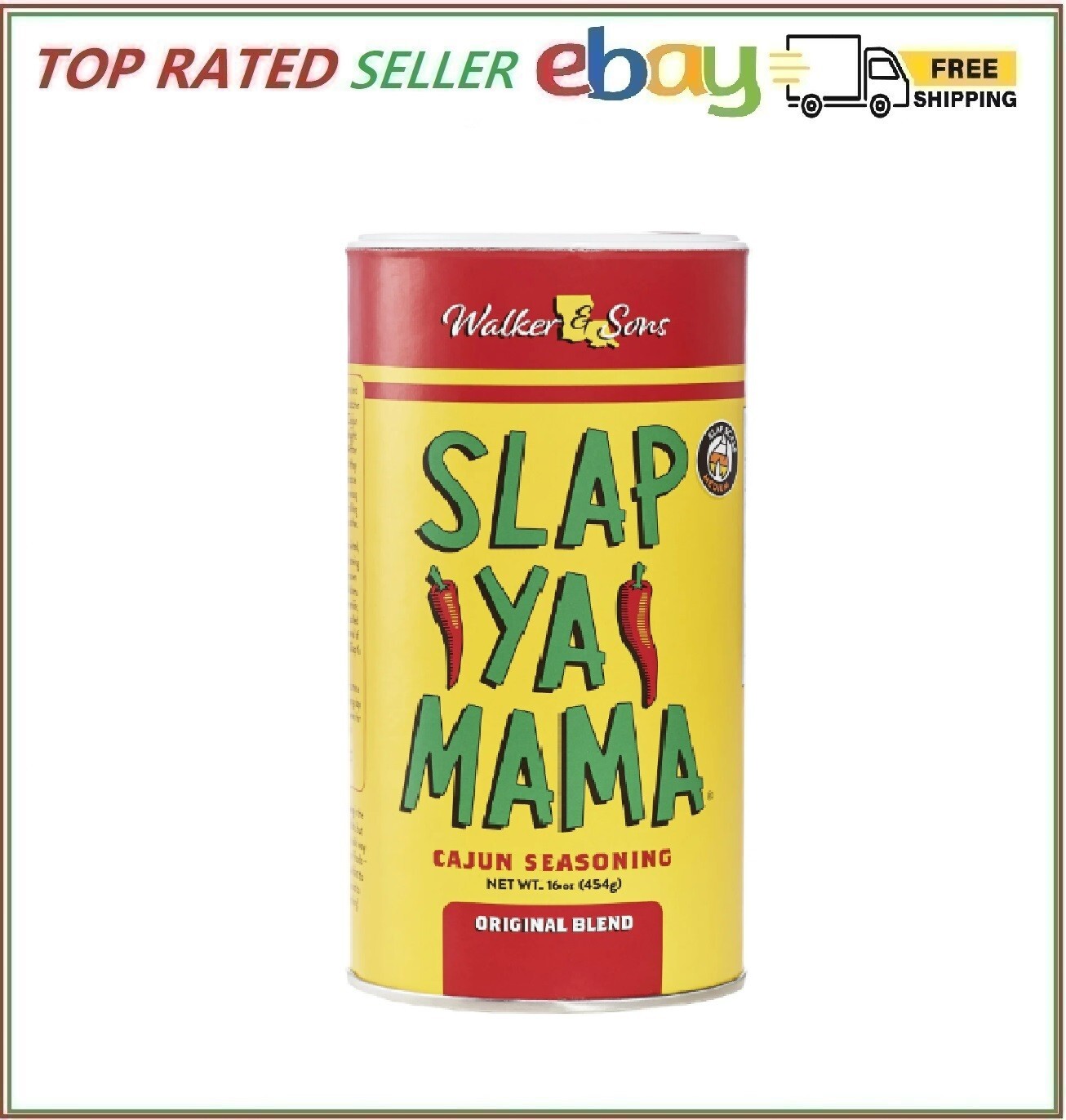Slap Ya Mama Original Blend Cajun Seasoning, 16oz