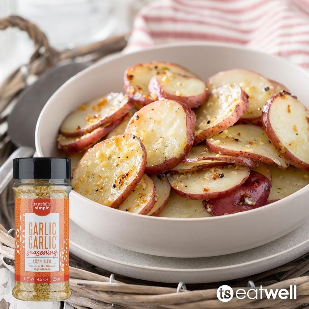 Flavorful Garlic Seasoning 3×4.5oz – Gluten-Free, All-Natural, Universal Cuisine