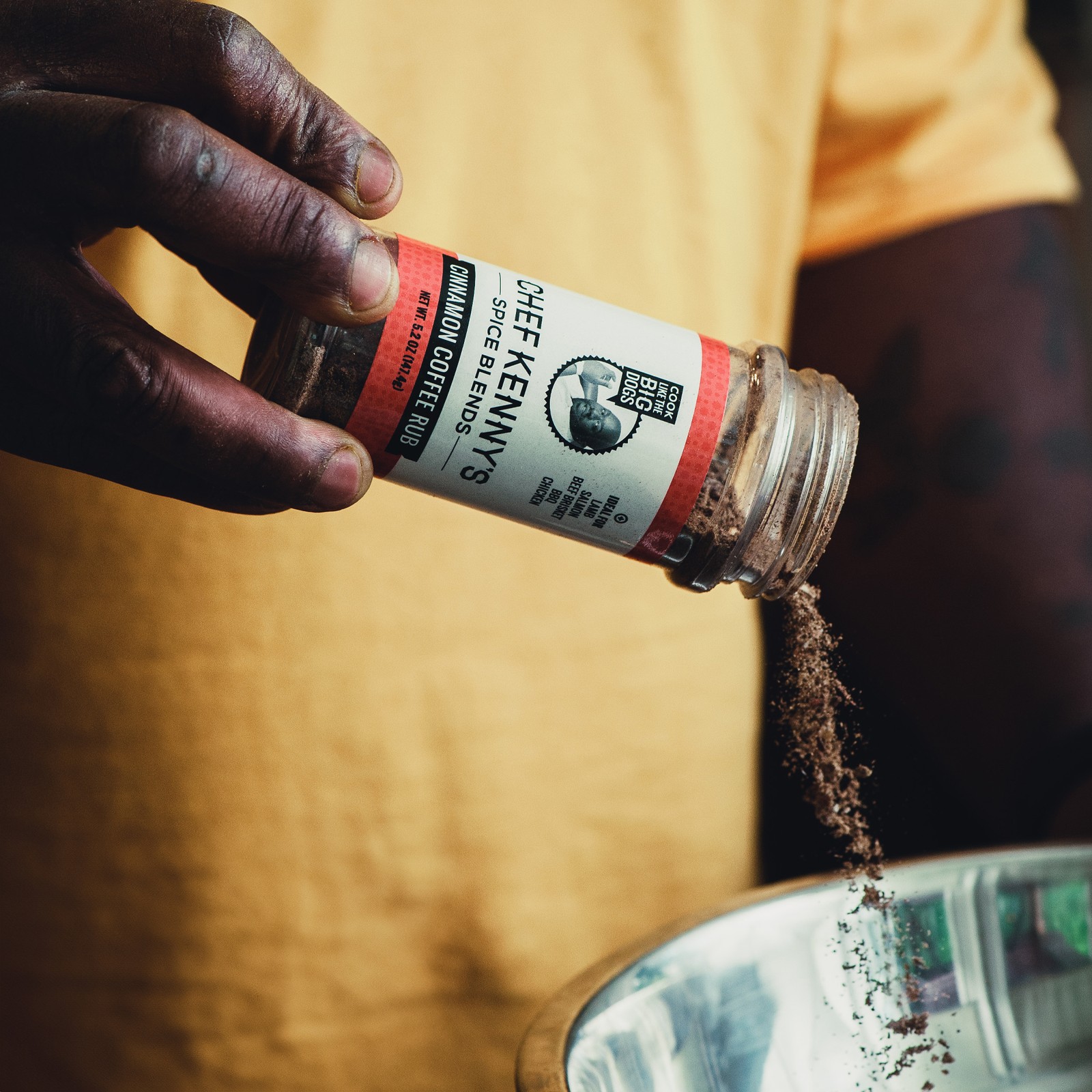 Chef Kenny Gilbert’s Ultimate Spice Blend Cinnamon Coffee Rub, No GMO Seasoning
