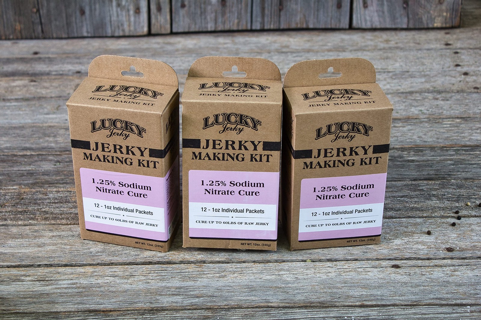 Lucky Jerky Seasoning Cure Kit – Cures 60lbs of Meat