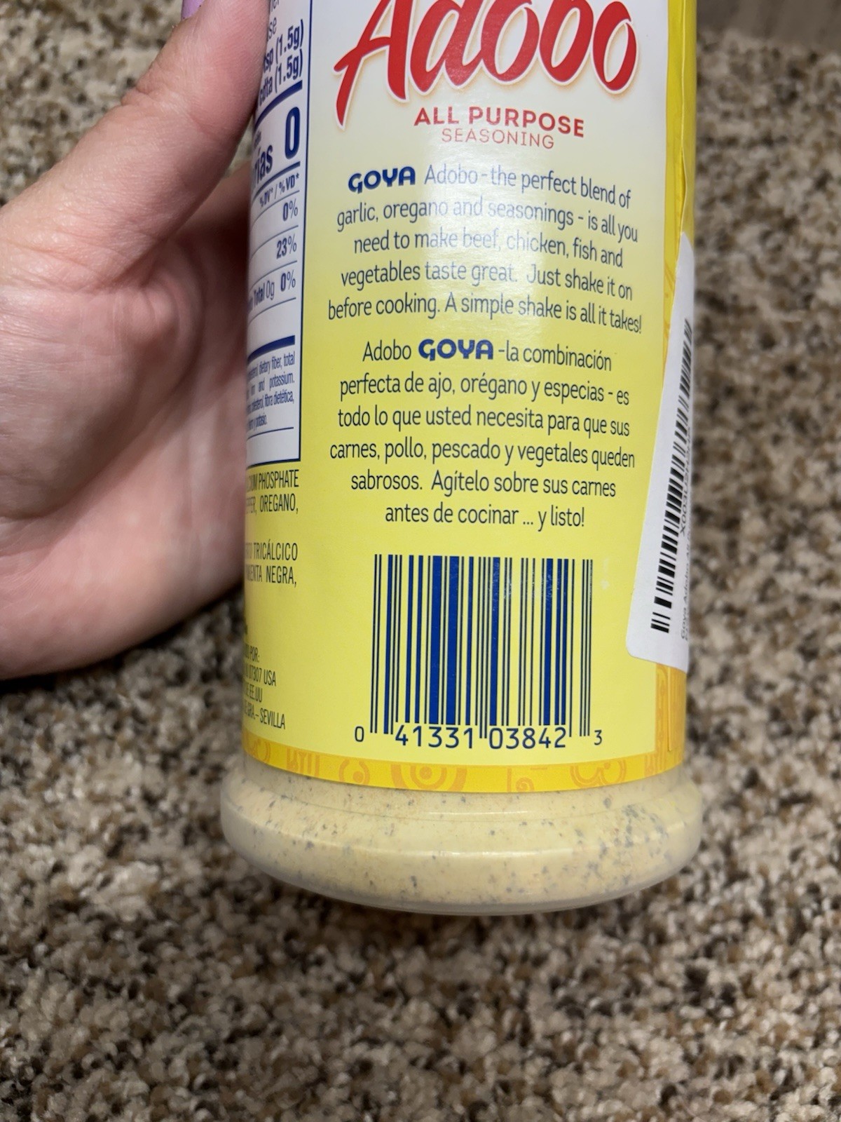 Goya Adobo All Purpose Seasoning. 28 Oz.