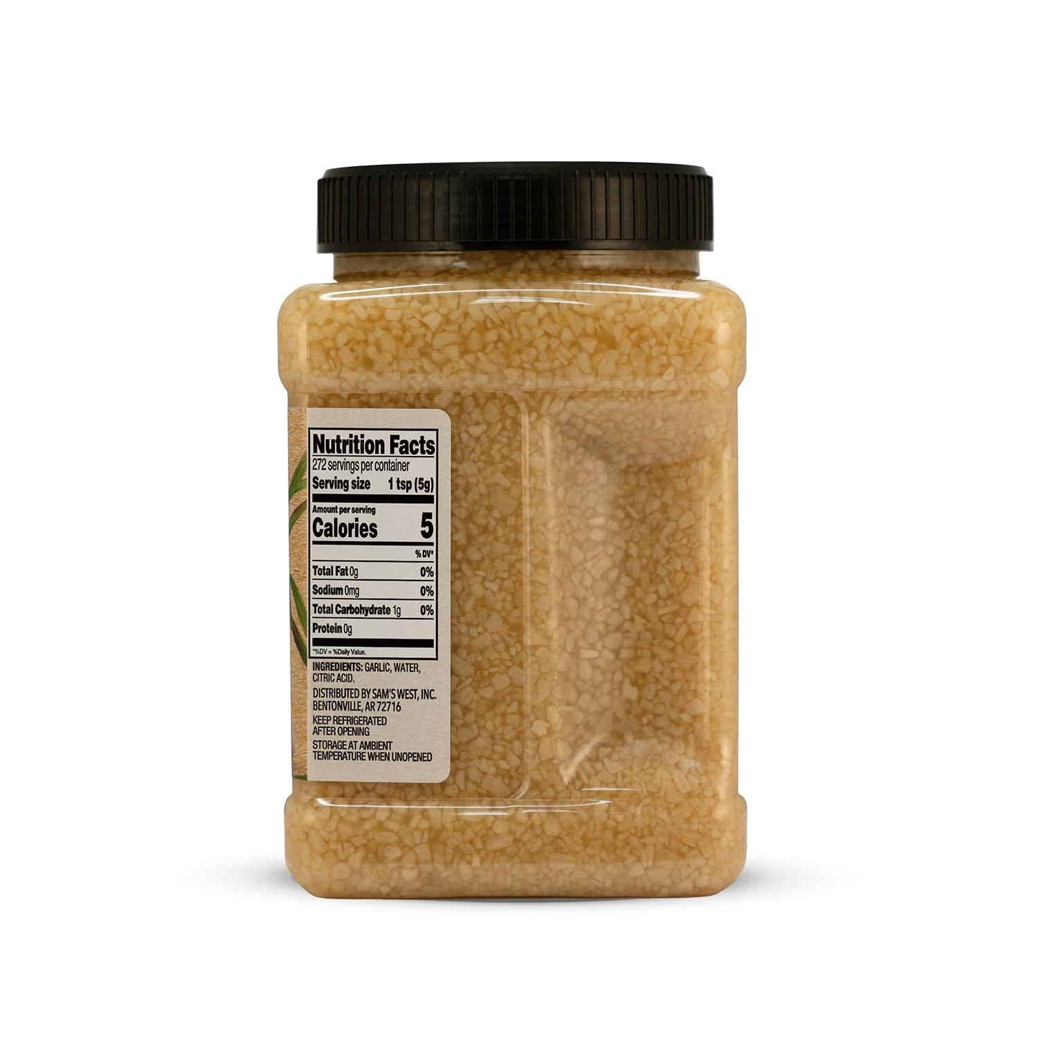 2 Pack Member’s Mark Minced Garlic, 48 oz – Total 96 oz Kosher Gluten Free Bulk