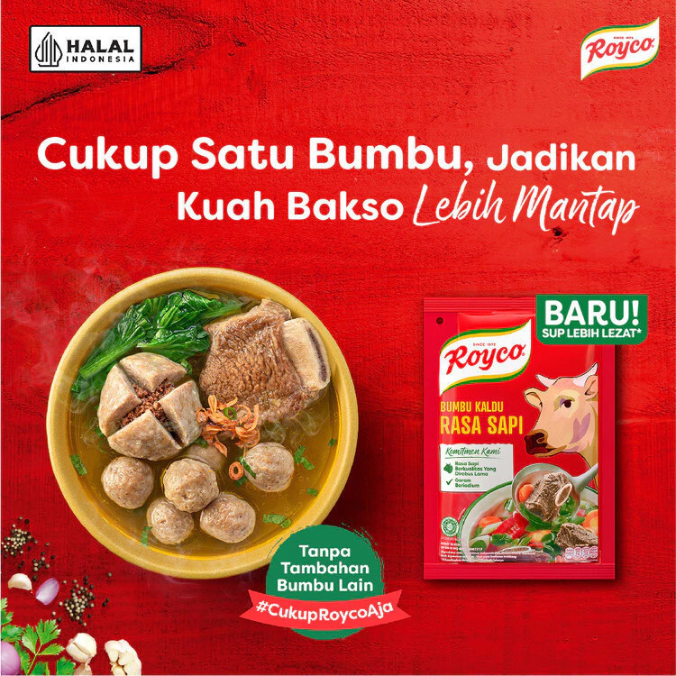 2x 220g Royco Beef Stock Seasoning