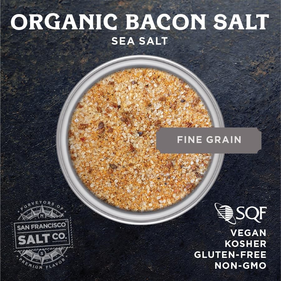 Organic Bacon Flavored Salt 2 lbs. by
