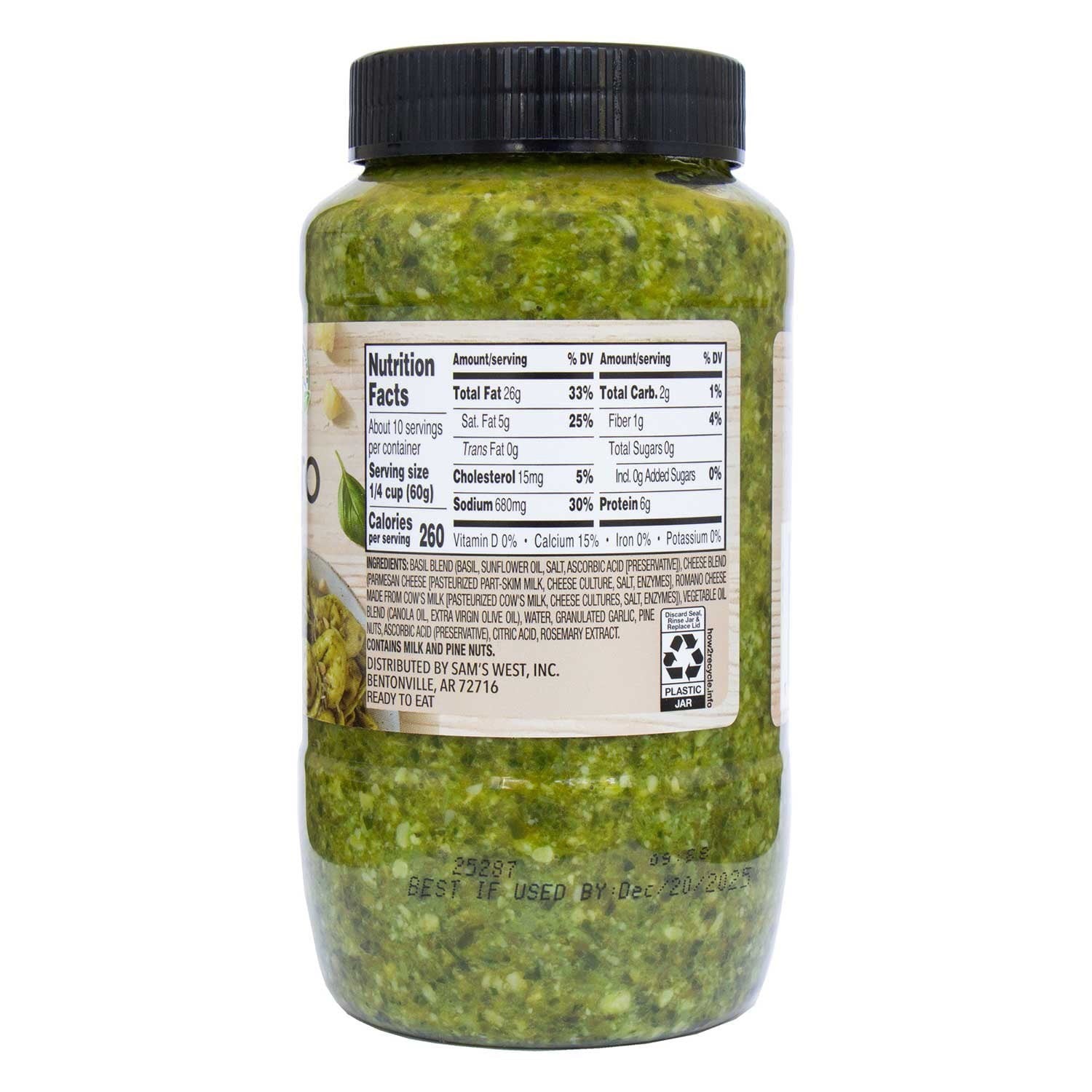 Member’s Mark Italian Basil Pesto, 22 oz.