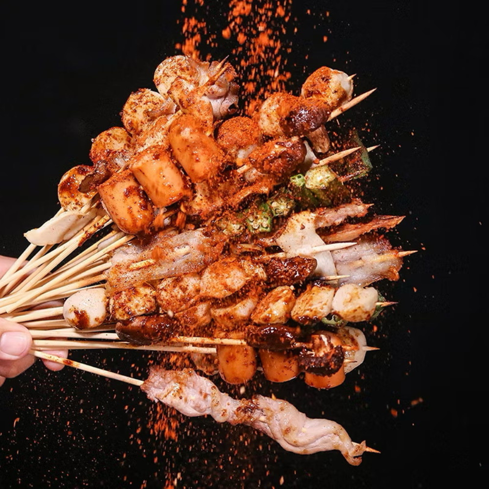 Seasoning Mala Powder Spice Hot Spicy Sprinkle Meat Vegetable Sichuan Chili x 6