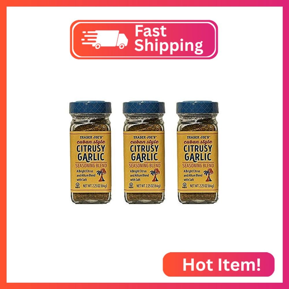 Trader Joe’s Citrusy Garlic Seasoning Blend – A Bright Citrus and Allium Blend w