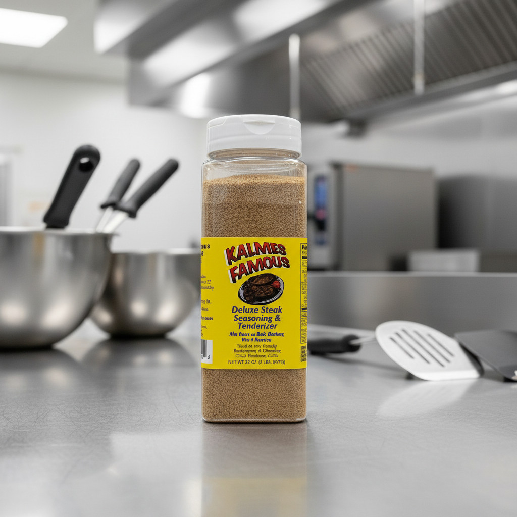 Kalmes Famous Steak Seasoning & Tenderizer 2 lbs/32 oz Bottle