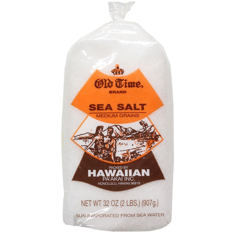 Hawaii White Sea Salt From the Hawaiian Islands – 2lb Bag