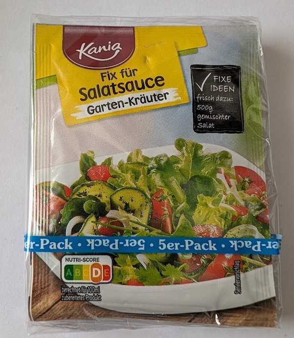 4 x 5 Pck.Kania Garten-Kräuter /Garden Herbs ( Salad Herbs ) New from Germany