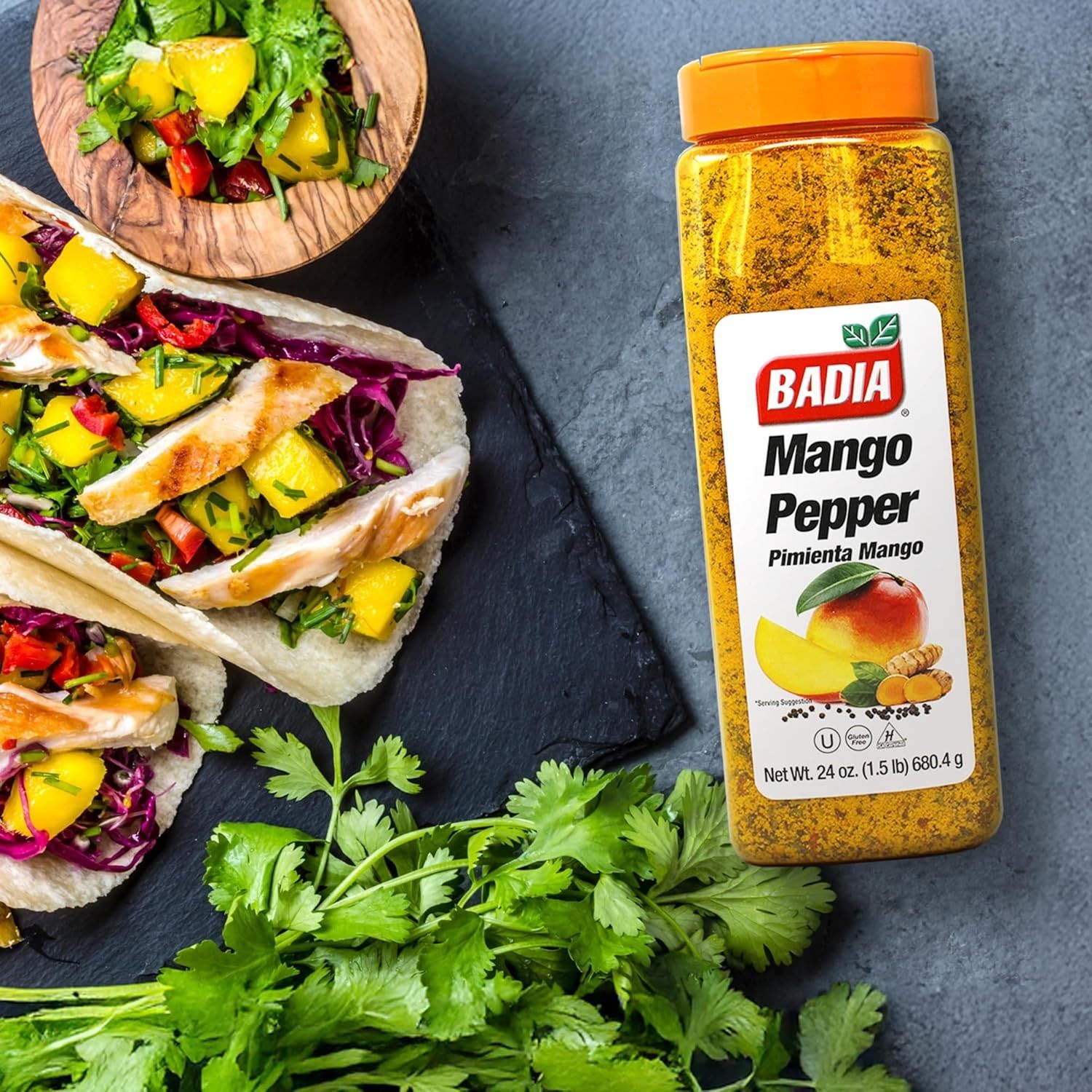 Badia 🥭 Mango Pepper Seasoning 6.5 oz Sweet & Zesty Pepper
