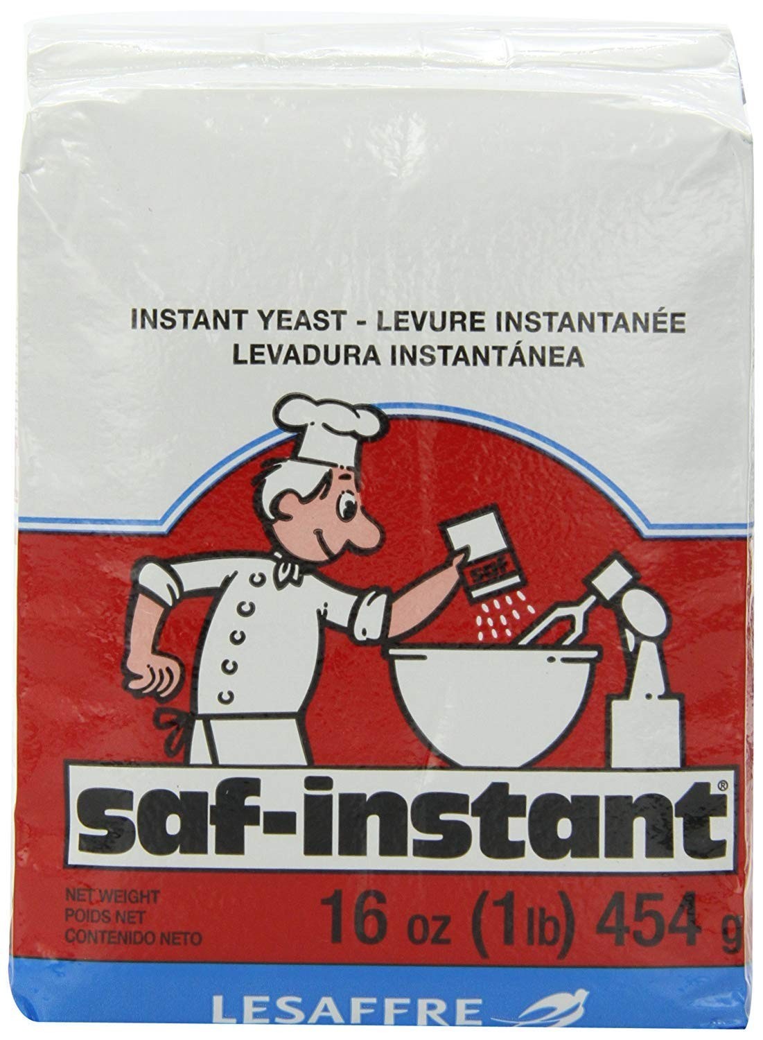 Yeast, 1 Pound Pouch 4 Pack