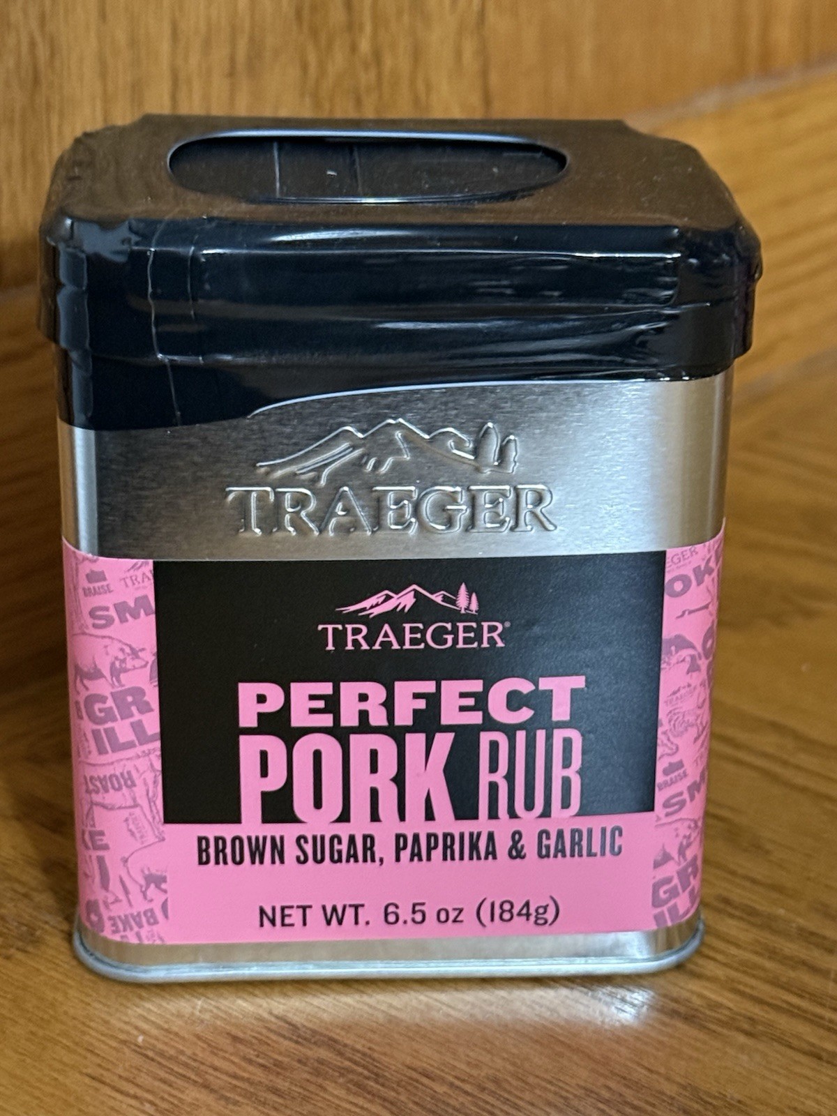 Traeger Perfect Pork Rub Seasoning Grilling 6.5oz New Sealed