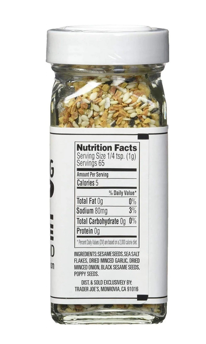 Trader Joe’s Everything but the Bagel Sesame Seasoning Blend – 2.3oz