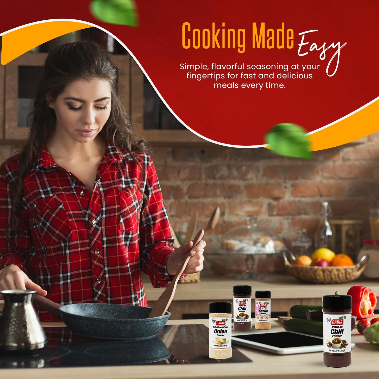 Spices and Seasonings Set – 12 Piece Spice Gift Set Plus Measuring Spoon