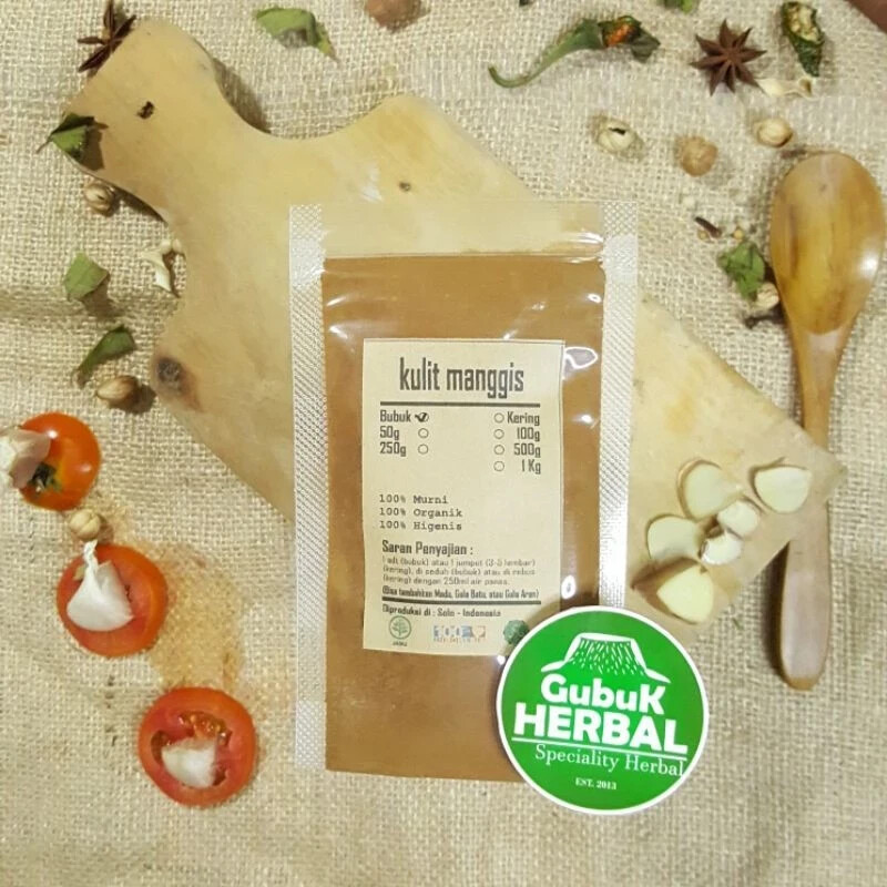 Mangosteen Peel Powder Natural Organic Herb Spices Fresh Pure Hygienic Premium