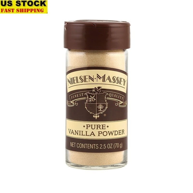 Pure Vanilla Powder Natural Baking Ingredient 2.5 oz Gluten Free Non GMO New