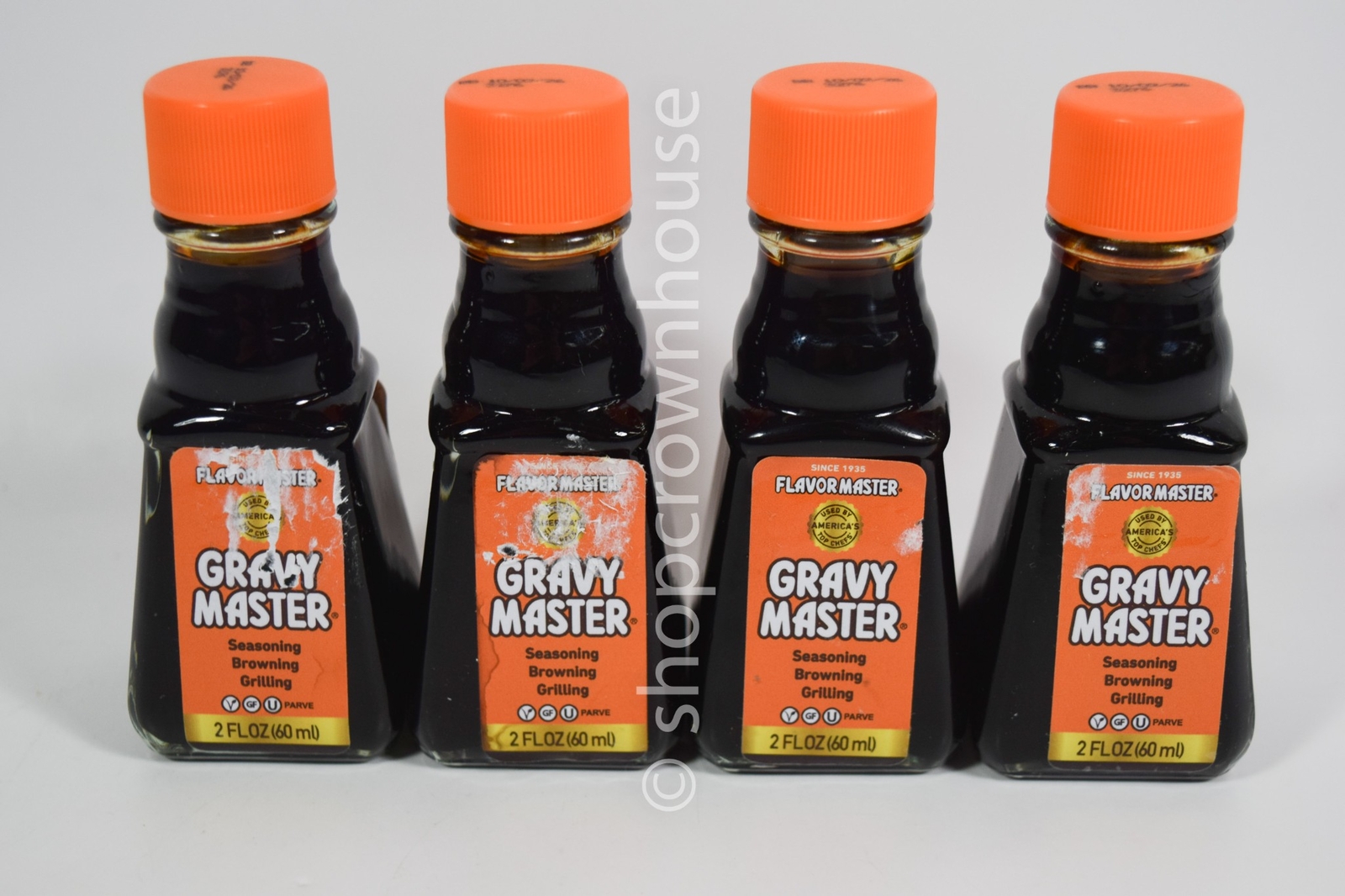 4 Gravy Master BROWNING & GRILLING Seasoning Gluten Free 2floz 10/02/2026 READ
