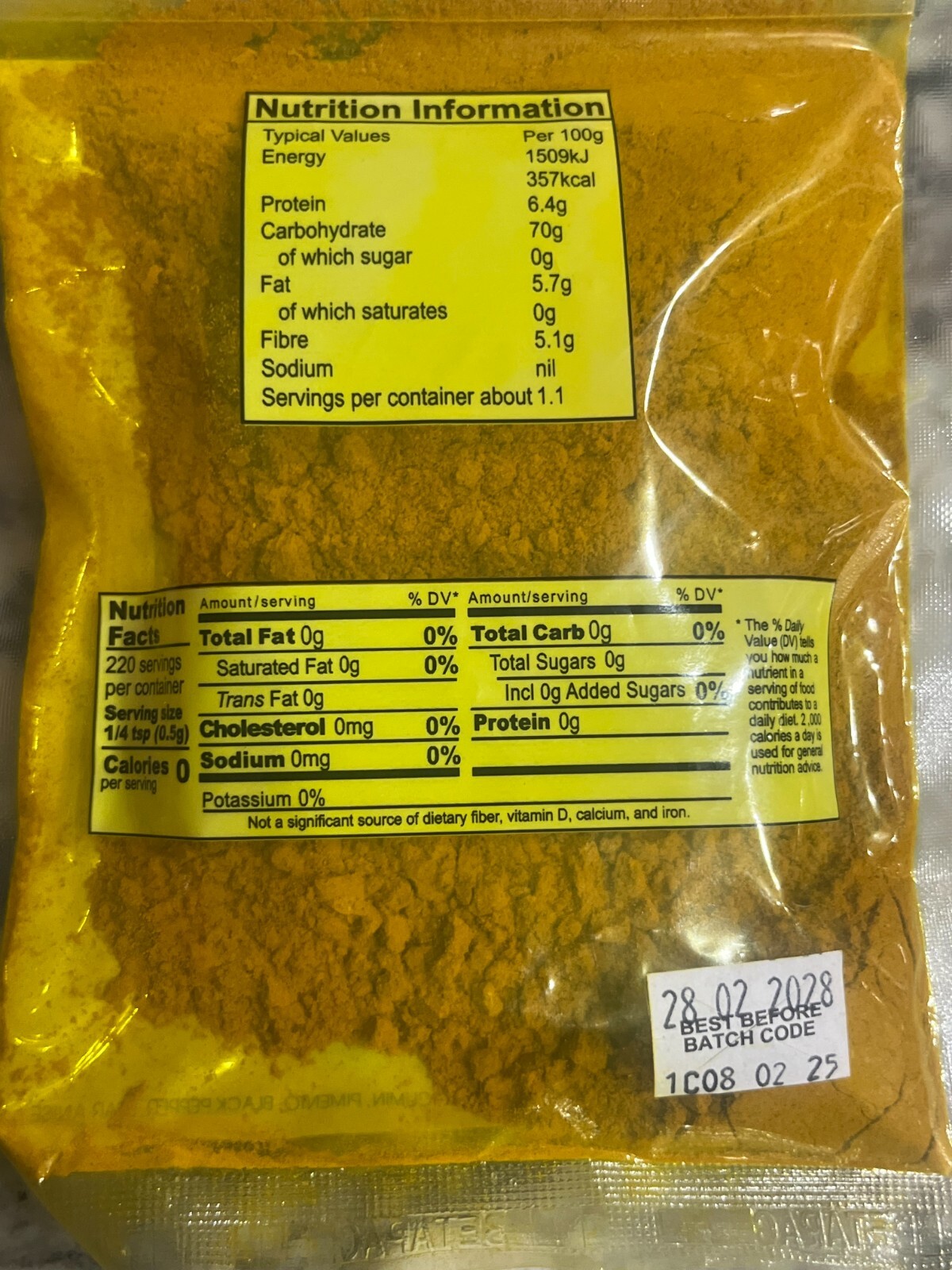 Jamaican Betapac Curry Powder 3.88oz/110g – Pack of 2 (US Based)