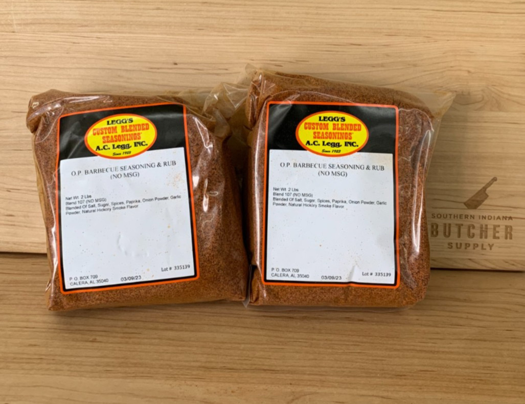 AC Leggs Old Plantation BBQ Seasoning & Rub Blend #107-2 LB – 2 PACKS