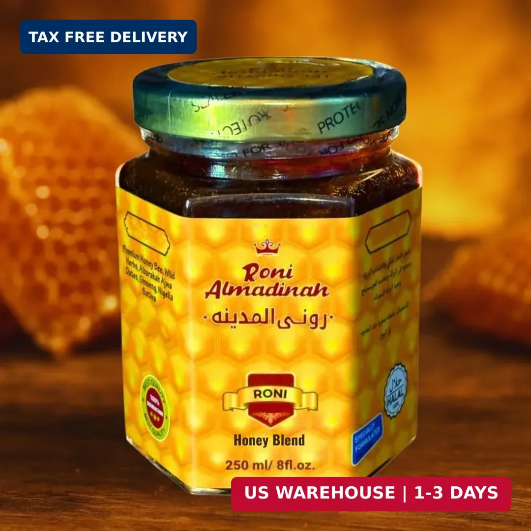 Roni Almadinah Extra Natural Honey Blend Flavor, 8 oz/