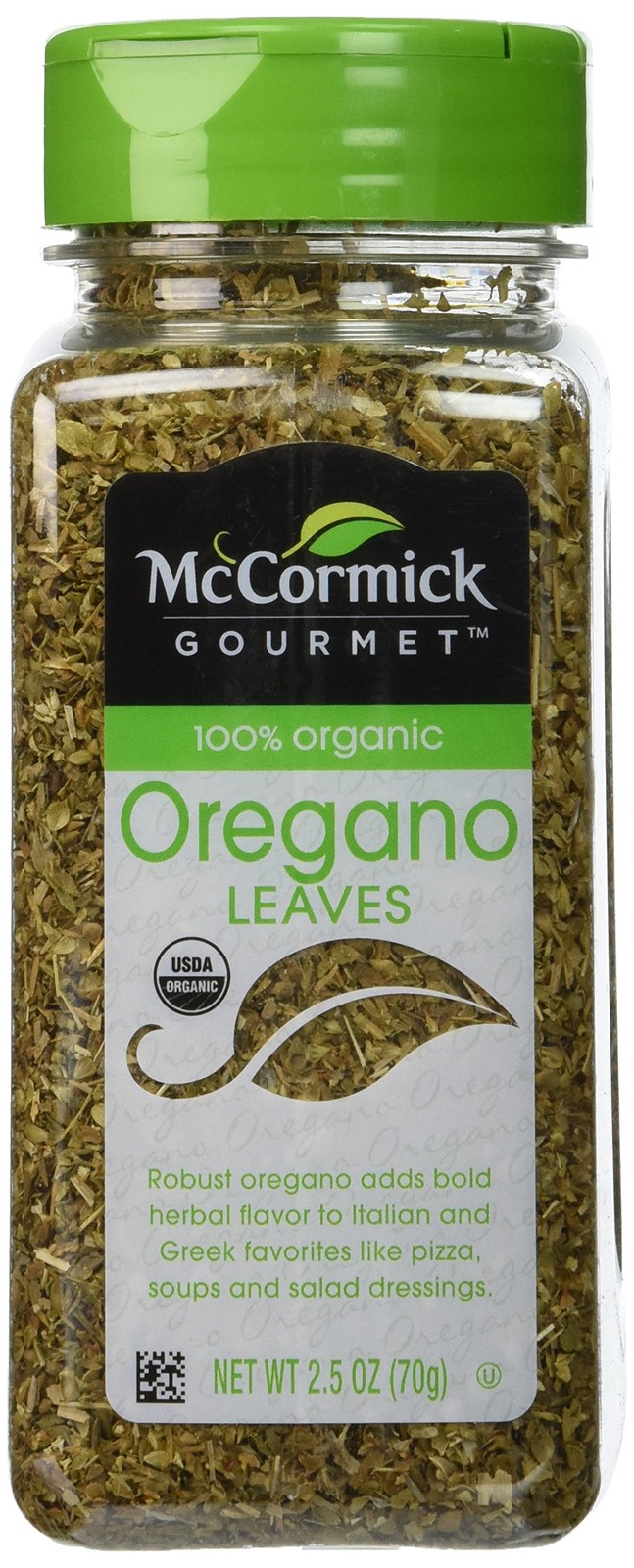 McCormick Gourmet 100% Organic Oregano-2.5 oz 2.5 Ounce (Pack of 1)