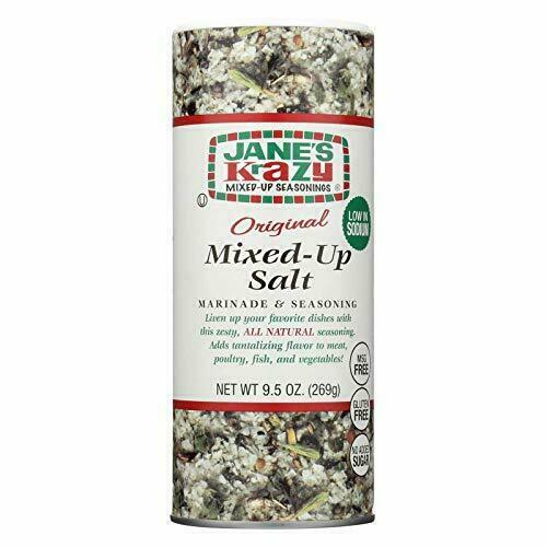 Jane’s Krazy Seasonings Mixed Up Salt, 9.5 Ounce (Pack of 12)