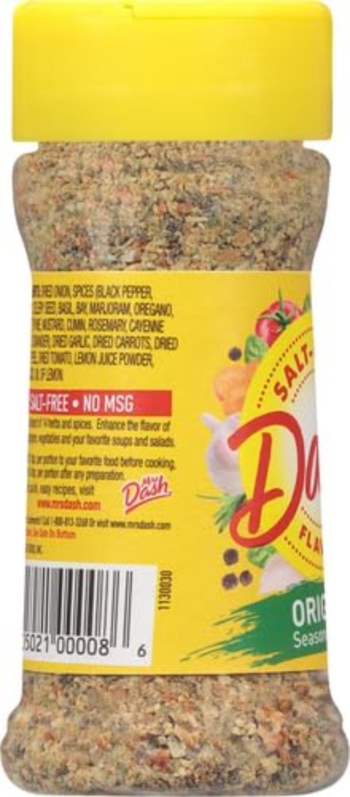 Dash Seasoning 2.5 Oz – All-Purpose Salt-Free Spice for Everyday Use
