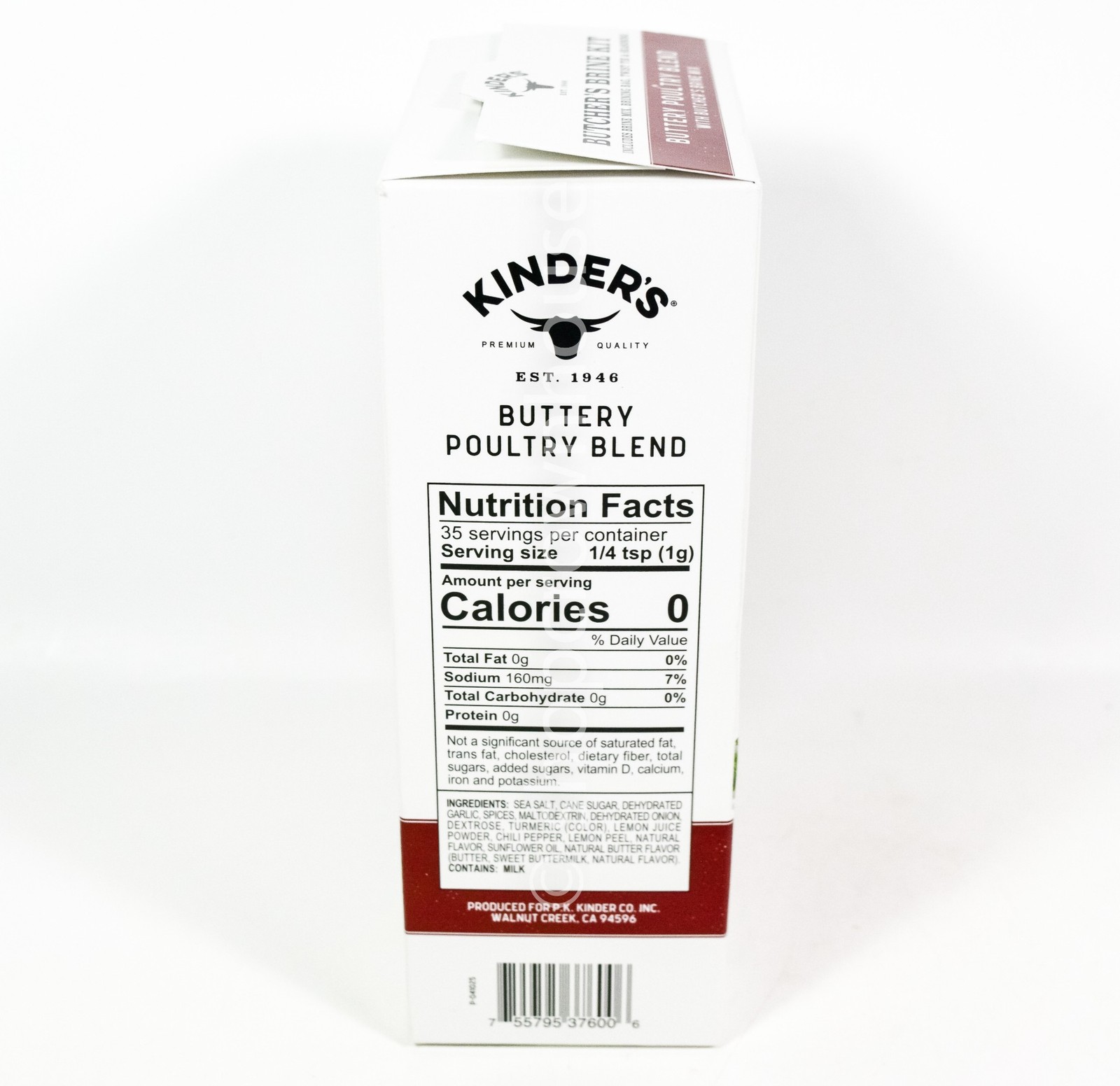 2 Kinder’s Butcher’s Organic Poultry Brine & Rub Kit 11.2oz box 09/18/2027