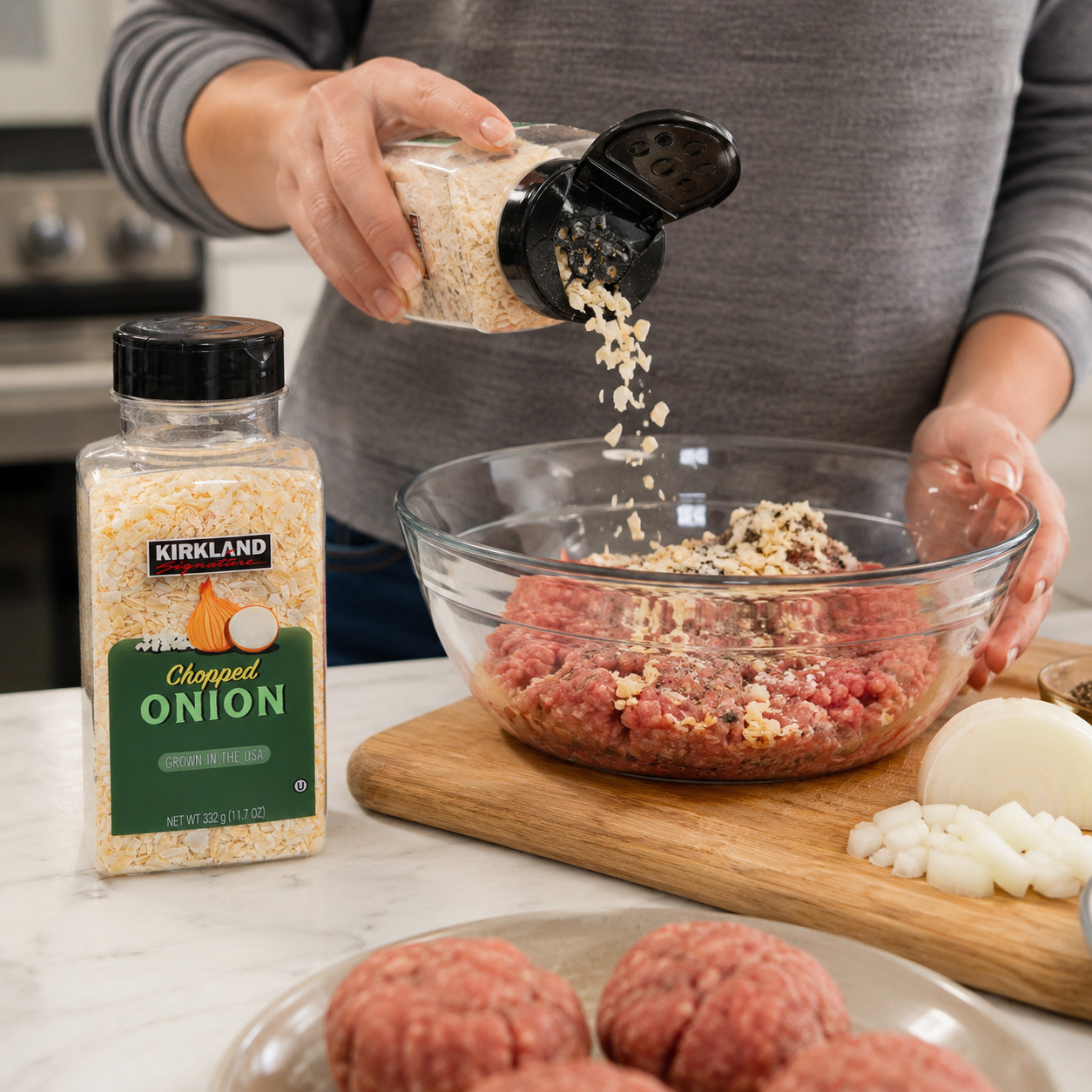 Kirkland Signature Dried Chopped Onion 11.7 oz