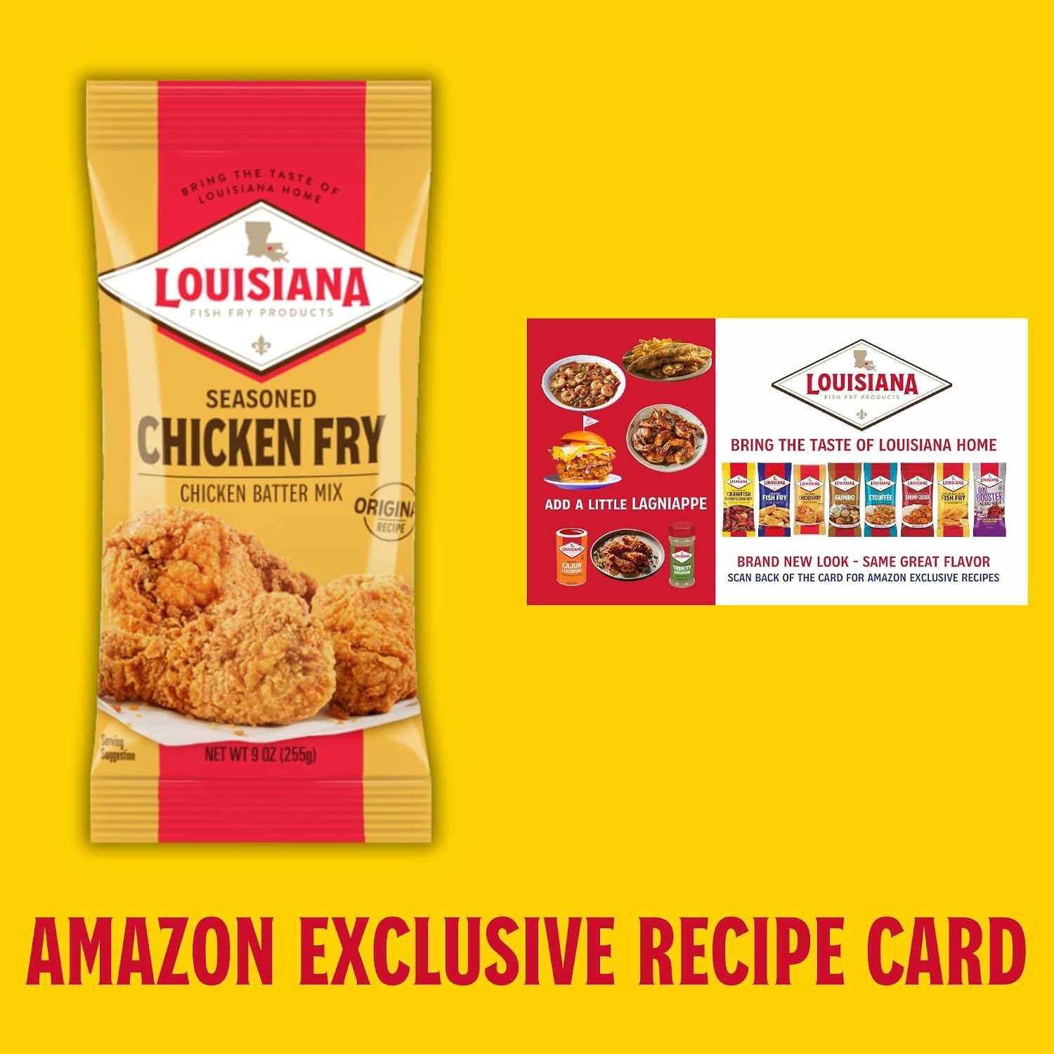 Delicious Louisiana Fish Fry Chicken Batter Mix – Pack of 2