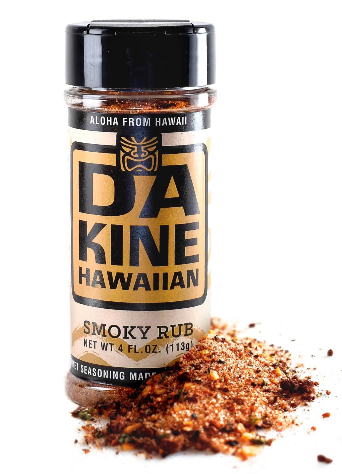 Da Kine Hawaiian Seasoning BBQ Dry Rub – 4 Ounce (Pack of 1)