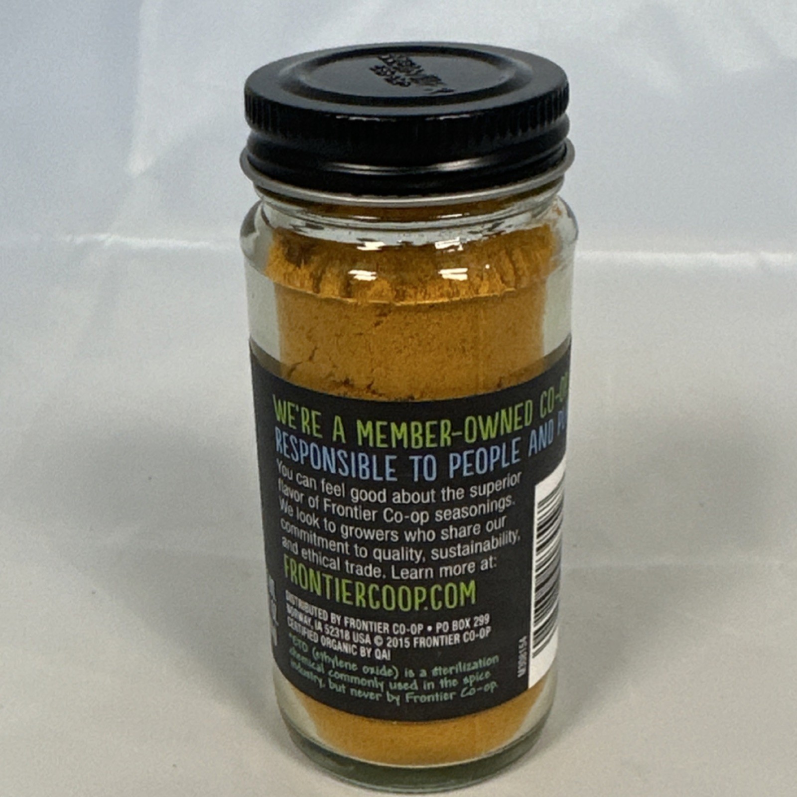 Frontier Co-op Ground Turmeric Root, 1.92 Ounce Bottle