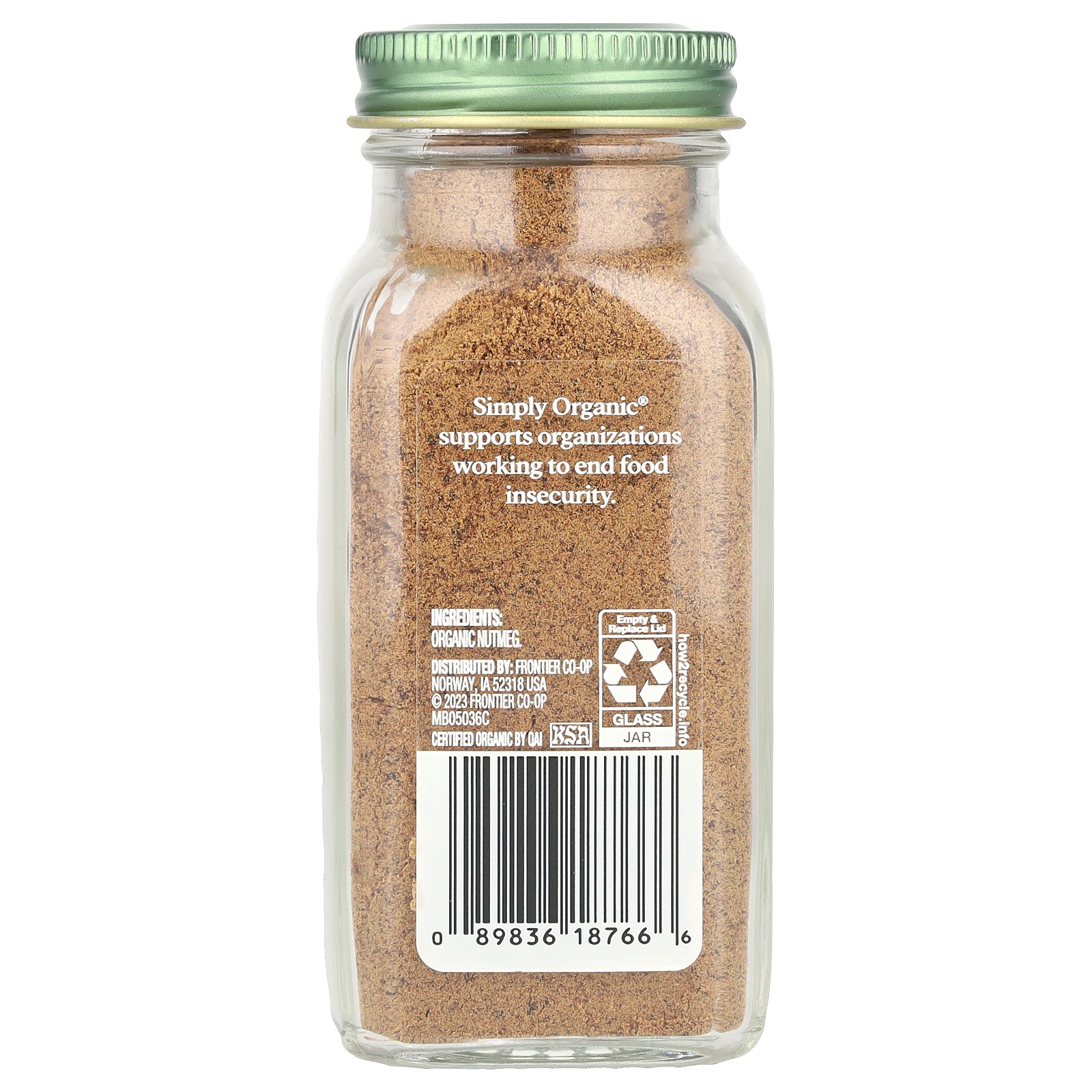 Nutmeg, 2.3 oz (65 g)