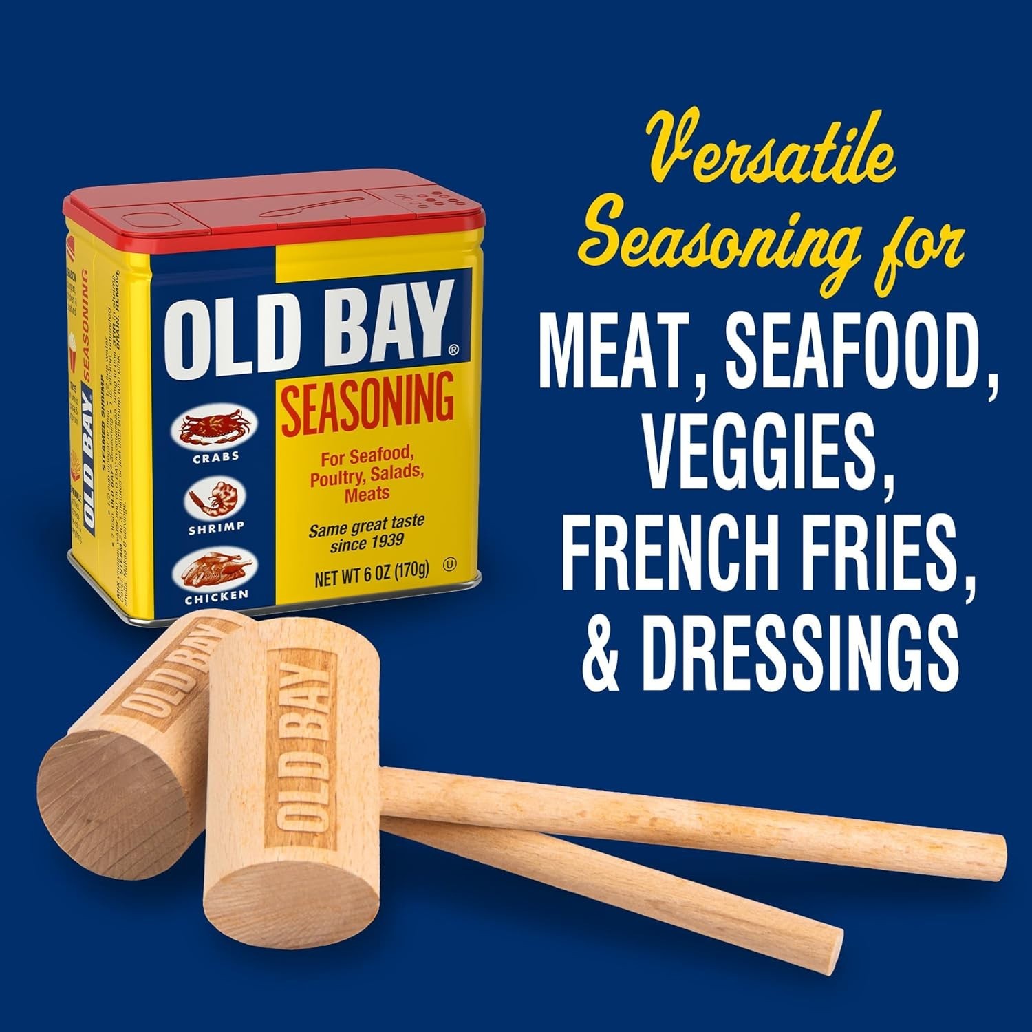 Seasoning, Classic Seafood, Non GMO, Gluten Free, Unique Blend of 18 Herbs & …