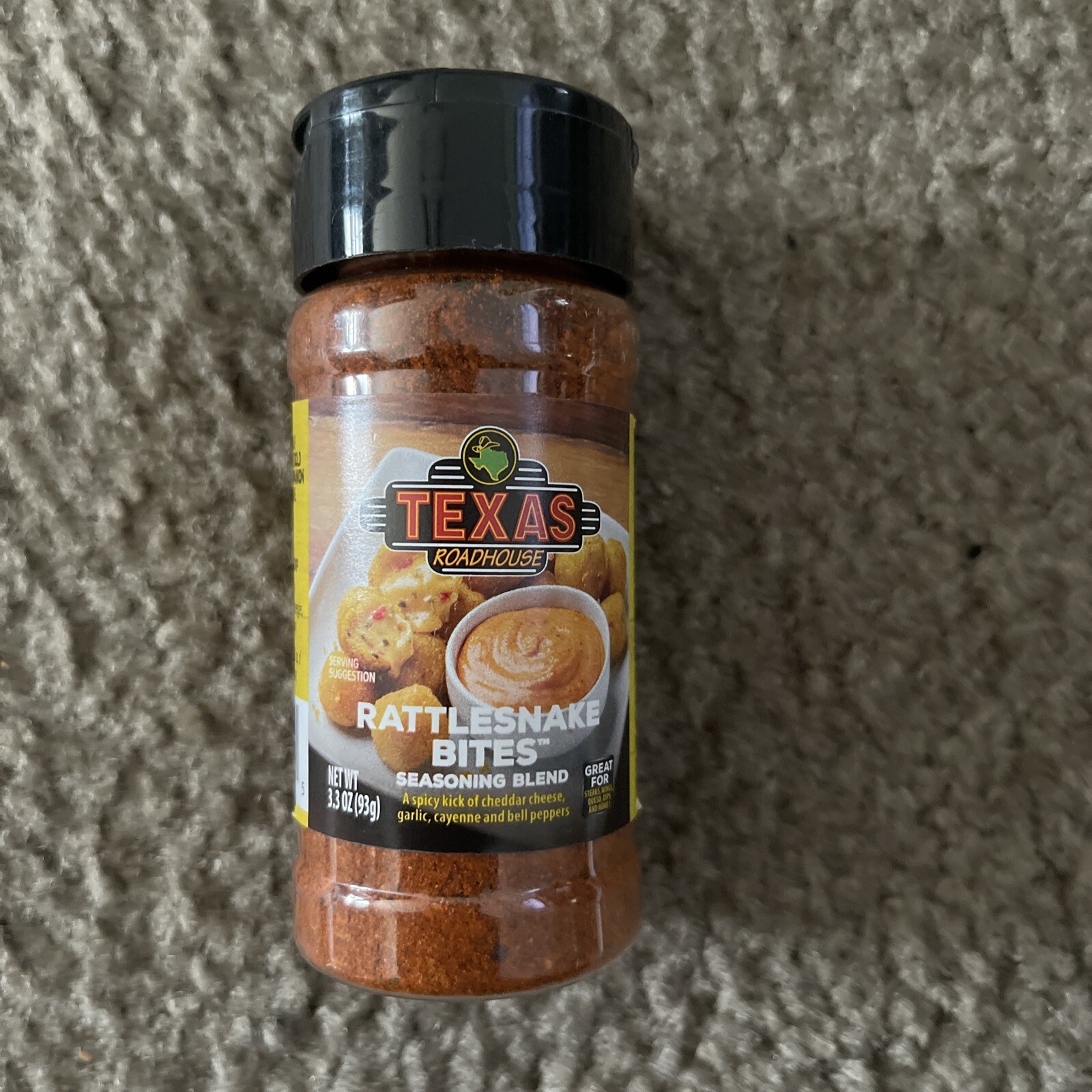 Texas Roadhouse Rattlesnake Bites Seasoning 3.3 Ounce