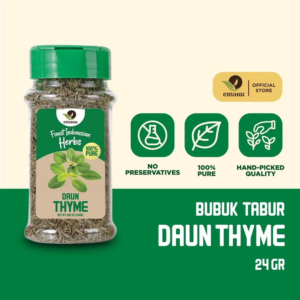 3x Thyme Flake 24g Herbs Spices Extract Natural Organic Pure Herbal Health